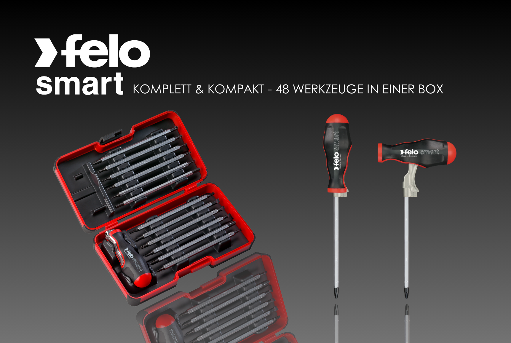 Schraubwerkzeuge mit Wechselklingen